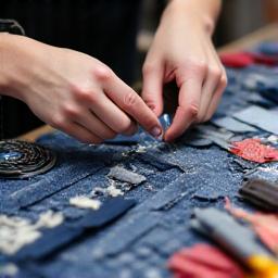 Creative textile upcycling projects